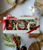 Raudoni Kalėdiniai žaisliukai