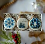 Mėlini Kalėdiniai žaisliukai - Image 2