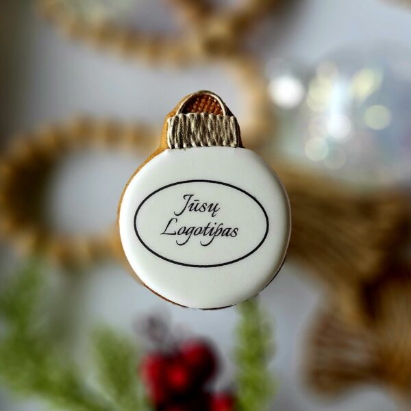 Kalėdinis žaialiukas su Logo Nr. 2