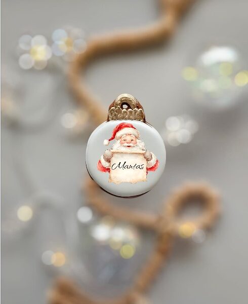 Eglutės žaisliukas su vardu