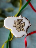 Lietuvos formos sausainis su spauda - Image 2