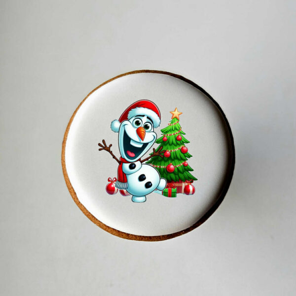 "Olaf" dekoruotas sausainis