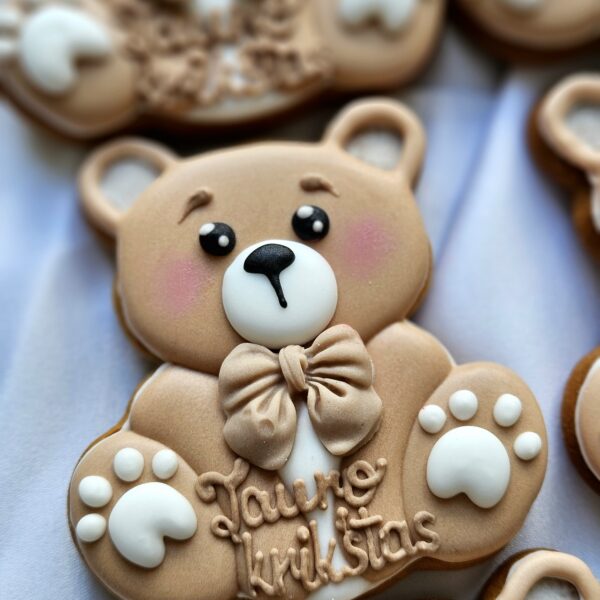 Dekoruotas sausainis "Meškinas"