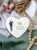 Dekoruotas sausainis "Jaunavedžiai"