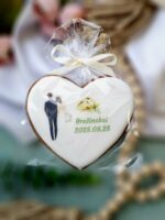 Dekoruotas sausainis "Jaunavedžiai" - Image 2