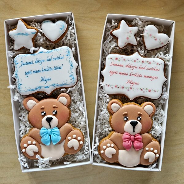 Rinkinys "Meškutis melsvais akcentais"