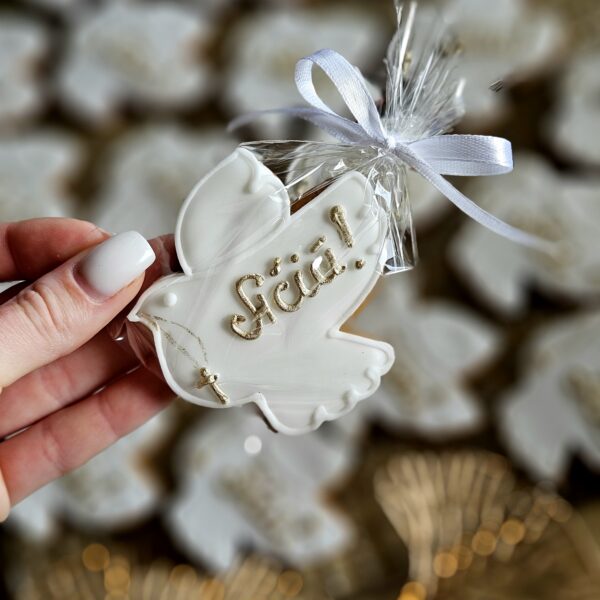 Dekoruotas sausainis "Balandis"