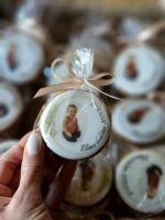 Dekoruotas sausainis "Krikštuko nuotrauka" - Image 2