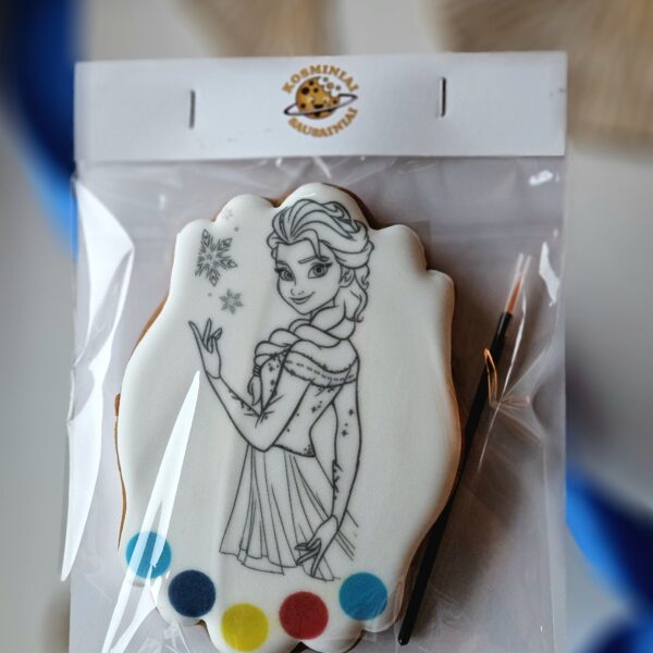 Spalvinimo sausainis "Frozen"