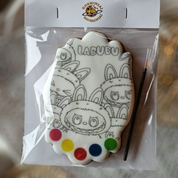 Spalvinimo sausainis "Labubu"