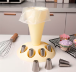 Konditerinių maišelių laikiklis