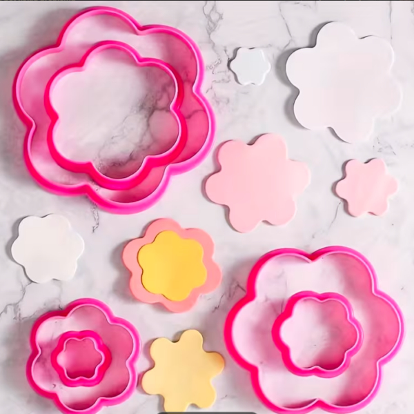 Sausainių formelės "Gėlytės"