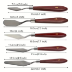 Metalinės mentelės (Rudos) - Image 2